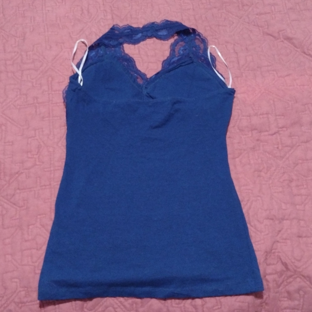 Blue lacey halter - Picture 2 of 3